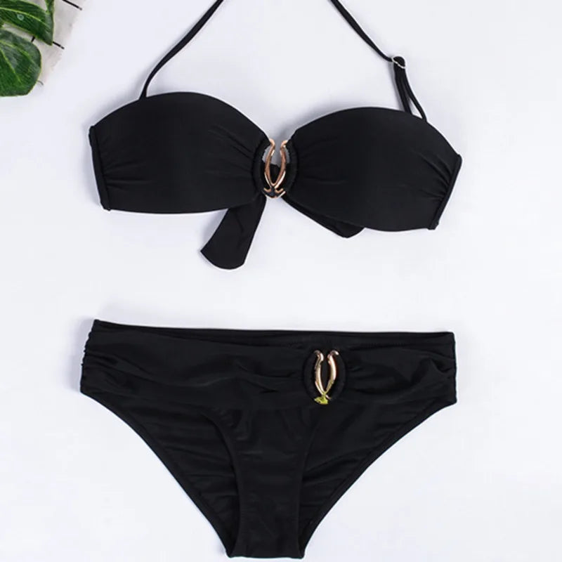 Women Sexy Push Up Bikinis Swimsuits