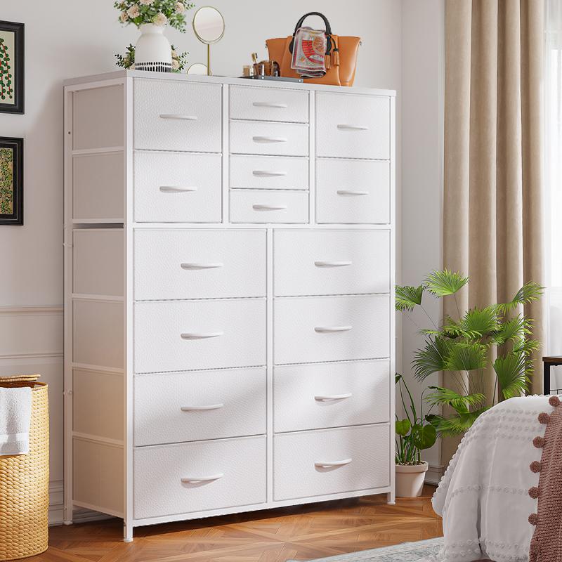 Dresser with Fabric Drawers