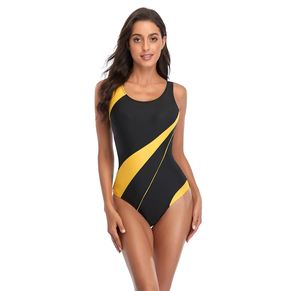 Sexy Large Size One-Piece Swimsuit