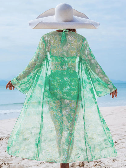 Women's Push Up Three-Piece Beach Suit