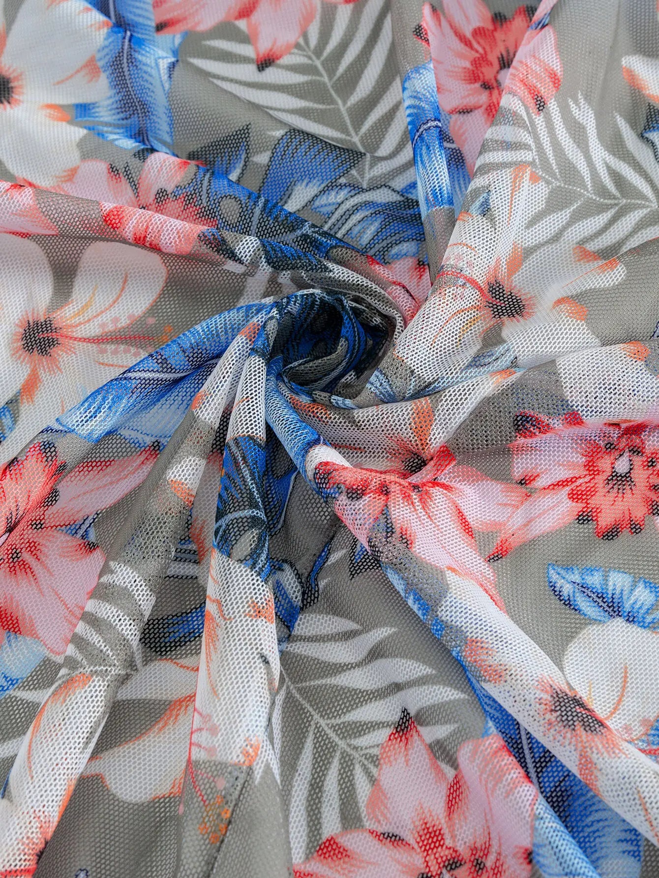 Push Up Floral Printed Swimsuit Set