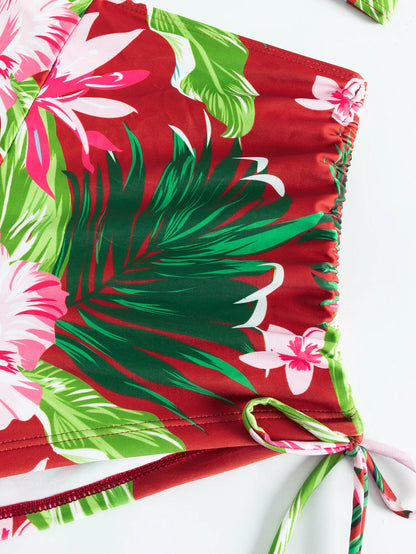 Push Up Beach Wear Three-Piece Bathing Suits