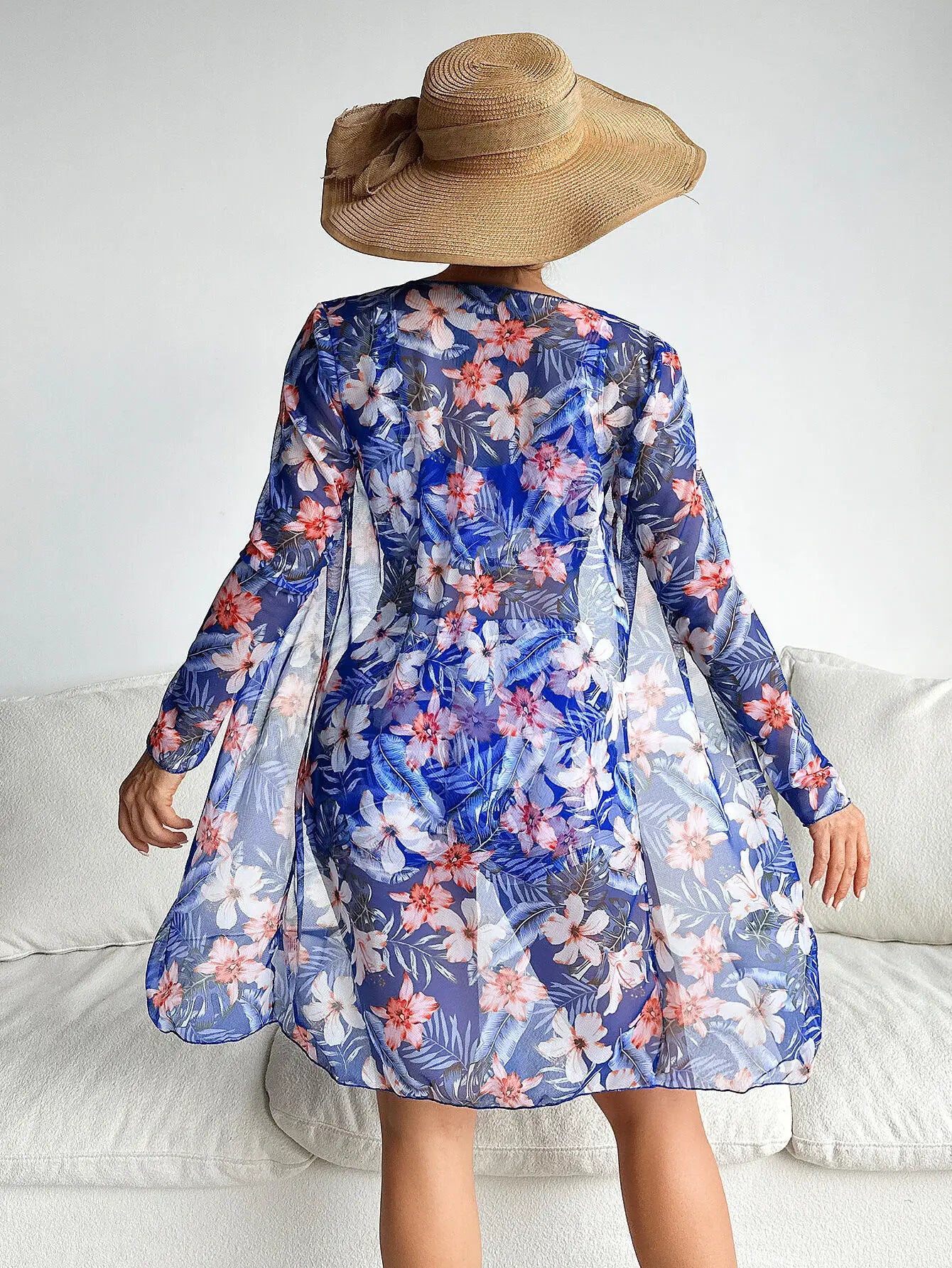 Push Up Floral Printed Swimsuit Set