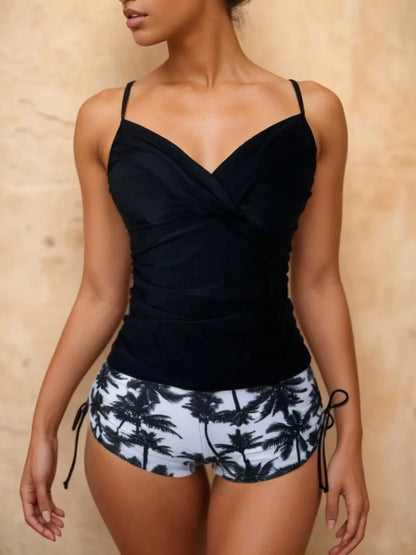 Summer Separate Swimsuits Tankini Set