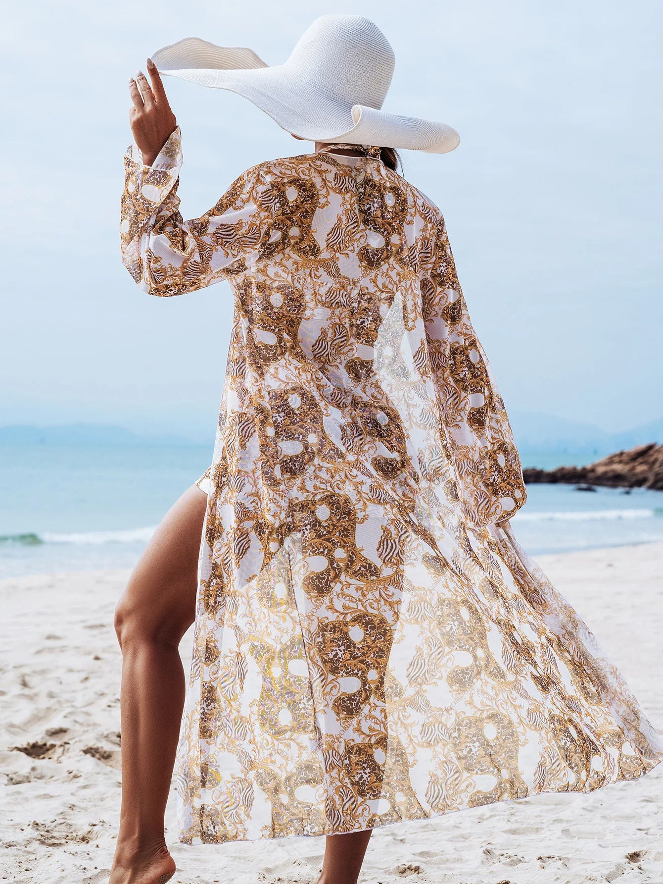 Women's Push Up Three-Piece Beach Suit