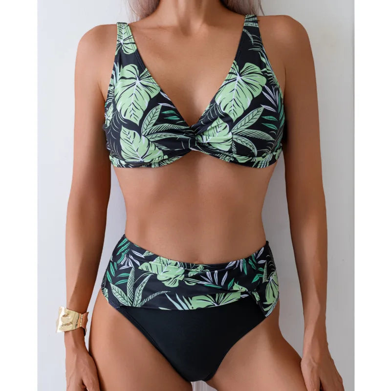 Women's Floral Sexy Swimwear Suit