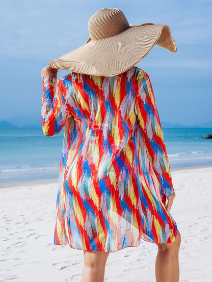 Women's High Waisted Three-Piece Swimsuit