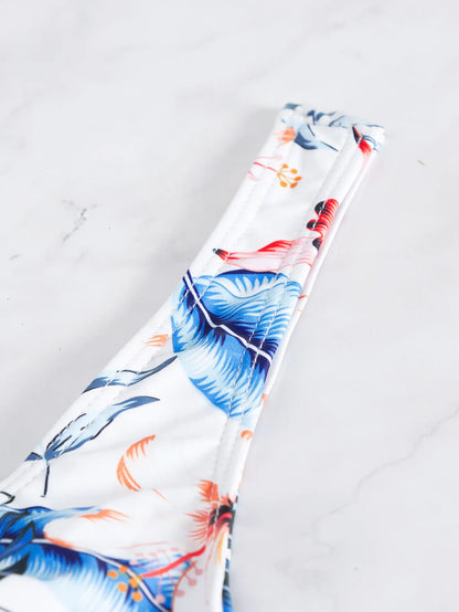 Push Up Floral Printed Swimsuit Set