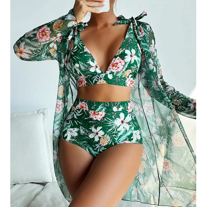 Women Sexy Push Up Swimsuits Set