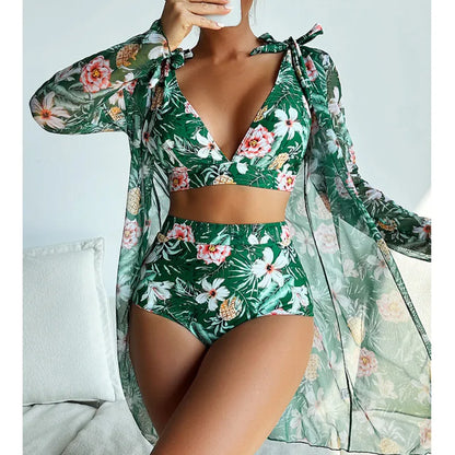 Women Sexy Push Up Swimsuits Set