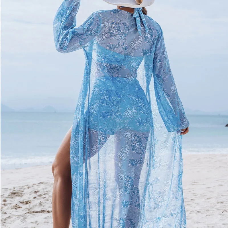 Women's Push Up Three-Piece Beach Suit