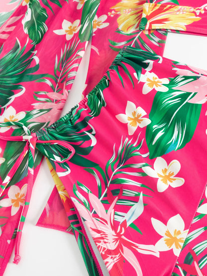 Push Up Beach Wear Three-Piece Bathing Suits