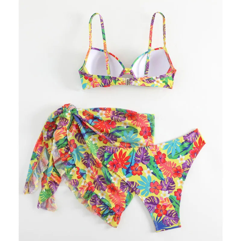 Women's Swimwear Push Up Female Beach Suit