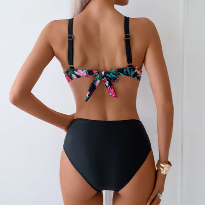 Women's Floral Sexy Swimwear Suit