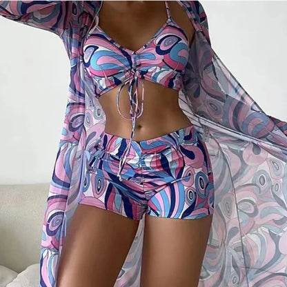 Summer Sports Beach Wear Two-Piece Swimsuit