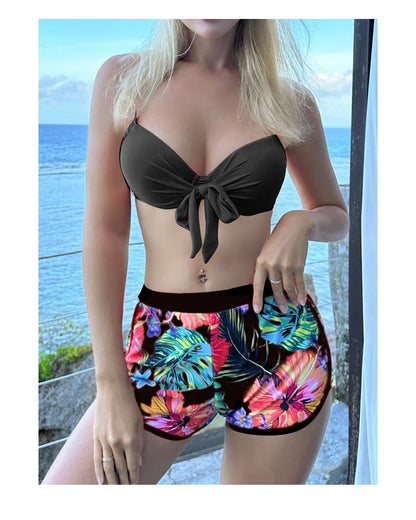 Three-Piece Bathing Swimsuits Set
