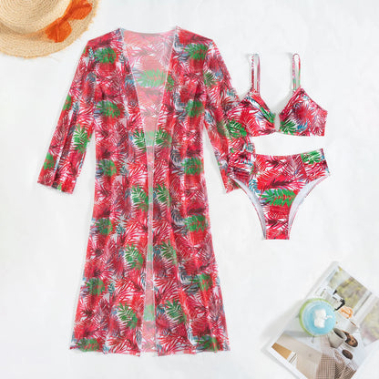 Women's Sexy Three-Piece Swimwear Beach Suit