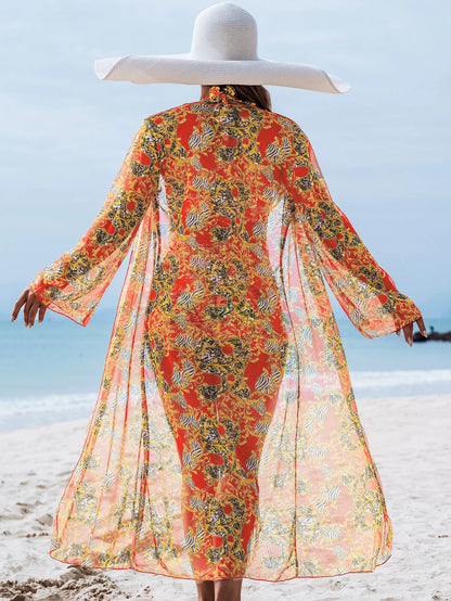 Women's Push Up Three-Piece Beach Suit