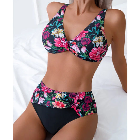 Women's Floral Sexy Swimwear Suit