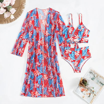 Women's Three-Piece Sexy Bikinis Swimsuits