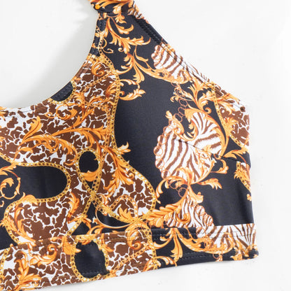 Push Up For Beach Wear Three-Piece Bathing Suit