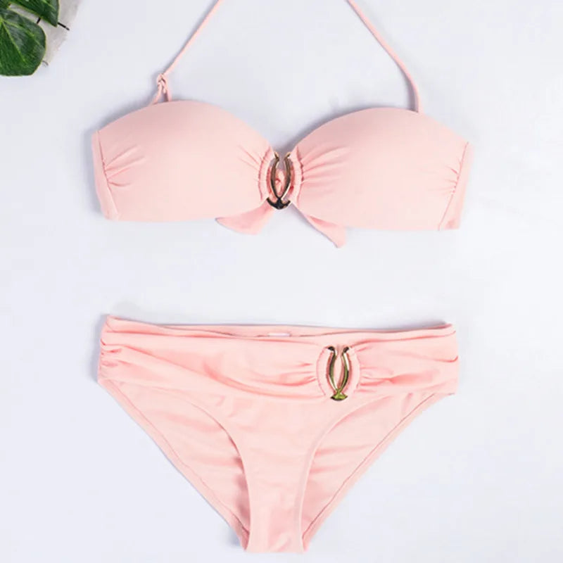 Women Sexy Push Up Bikinis Swimsuits