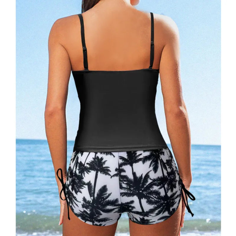 Summer Separate Swimsuits Tankini Set
