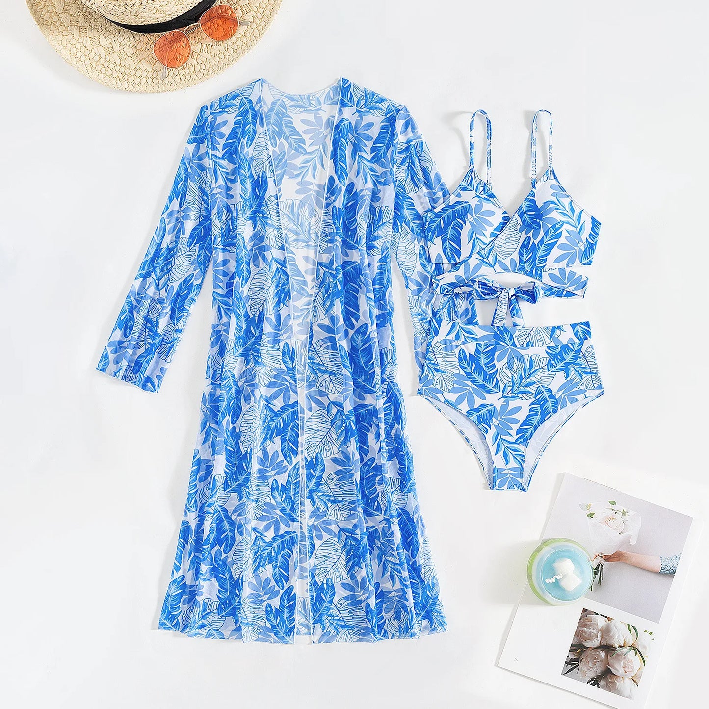 Women's Three-Piece Sexy Bikinis Swimsuits