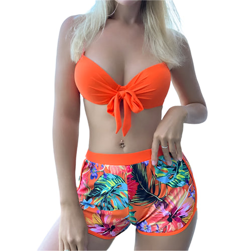 Three-Piece Bathing Swimsuits Set