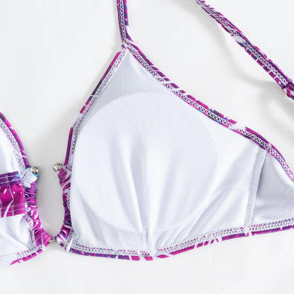 Women's Sexy Three-Piece Swimwear Beach Suit