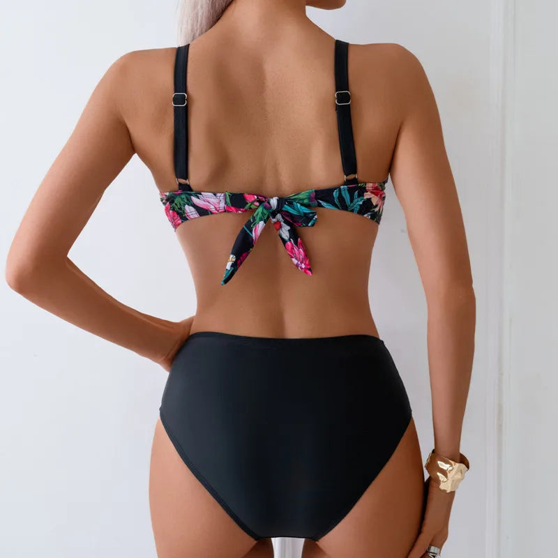 Women's Floral Sexy Swimwear Suit