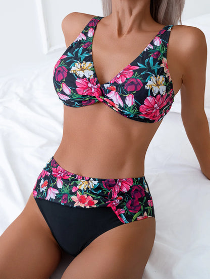 Women's Floral Sexy Swimwear Suit